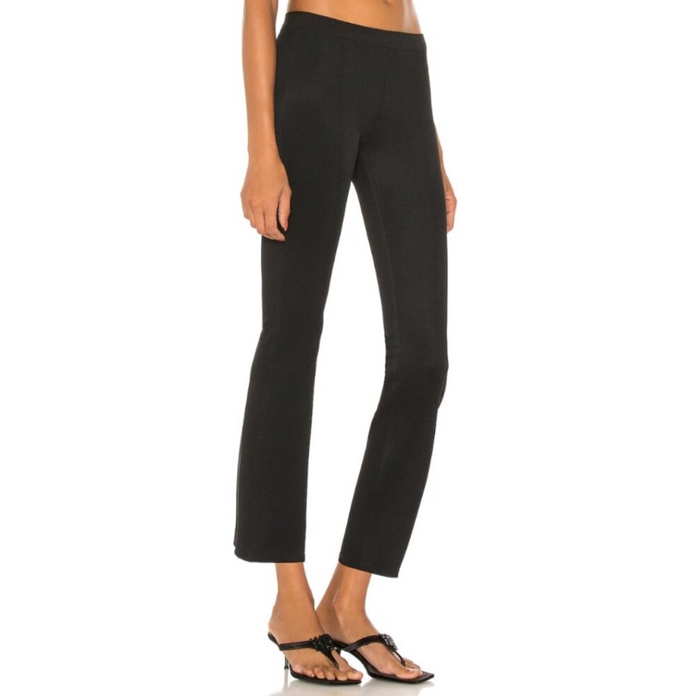 Helmut Lang Black Pull-on Flare Pants